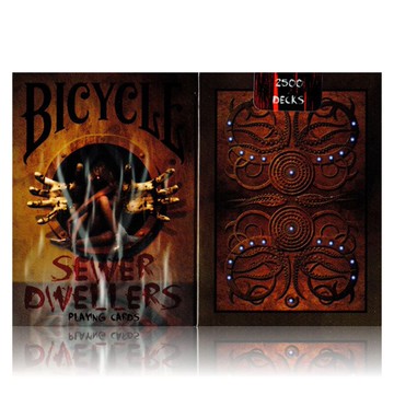 匯奇撲克 Bicycle Sewer Dwellers 地下城限量版