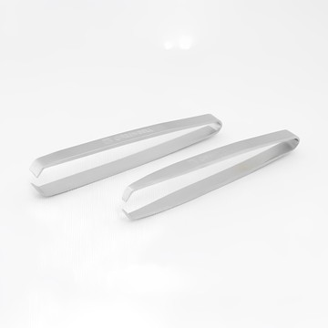 【GB 綠鐘】日本綠鐘PSG不銹鋼平式細寬口毛拔二支組(PSG-012)-雙包裝