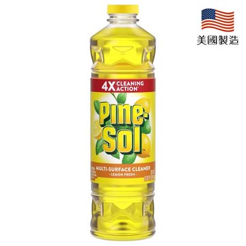 美國Pine-Sol清潔劑檸檬香28oz/828ml x1瓶