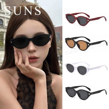【SUNS】抗UV太陽眼鏡 韓版貓眼墨鏡 經典潮流墨鏡 百搭高質感墨鏡 S531