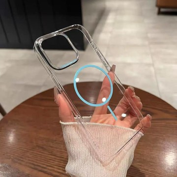 【現貨】Magsafe磁吸 冰盾高透 防摔手機殼 適用於iPhone16 15 14 13 12 保護殼 蘋果手機殼