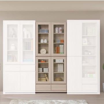 MUNA家居  米倫2.7尺下抽書櫃/M12  79X32X184cm