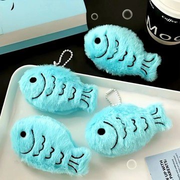 台灣出貨⭐藍色小魚掛件 小魚吊飾 卡通小魚掛飾 背包鑰匙扣 可愛小魚 鑰匙圈 畢業禮物 端午節 學生 閨蜜 小禮物 吊飾