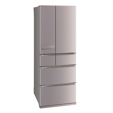 MITSUBISHI 三菱電機 605公升 日本原裝變頻六門冰箱 /台 MR-JX61C 玫瑰金、絹絲白
