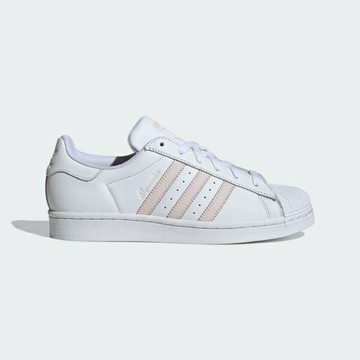 Adidas Superstar W [IE3001] 女 休閒鞋 經典 復古 三葉草 貝殼頭 皮革 百搭 穿搭 白粉