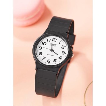 考研考試用卡西歐小黑表男女表學生兒童電子指針手表ins簡約mq-24