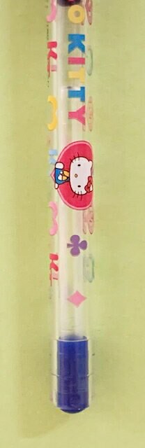 【震撼精品百貨】Hello Kitty 凱蒂貓 日本三麗鷗 KITTY 水性筆/中性筆-藍#20072 震撼日式精品百貨