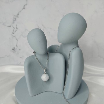 天然天青石項鍊