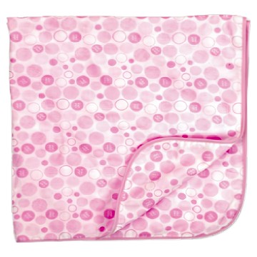 vivibaby 粉漾紗布大浴巾  粉色  1條