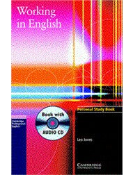 Working in English Personal Study Book with Audio CD (1版) Jones  Cambridge