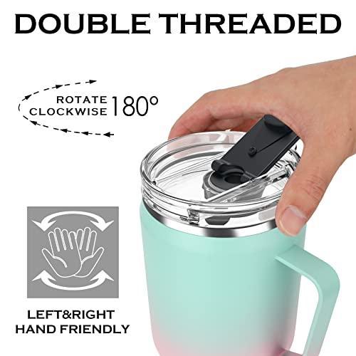 Zenbo 30oz Mug Tumbler Stainless Steel Vacuum Insulated Mug with Handle,