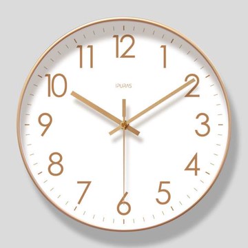 北極星鐘表掛鐘客廳家用時尚輕奢現代簡約電子時鐘掛墻石英鐘掛表