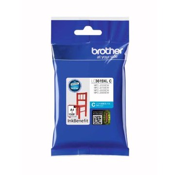 BROTHER LC3619XL-C 原廠超高容量藍色墨水匣