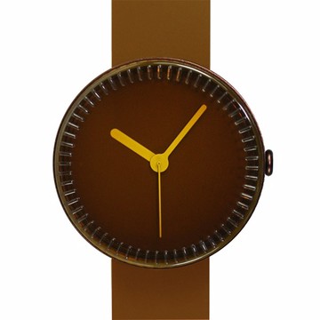 NAVA DESIGN 夢幻瓶罐個性腕錶-咖啡