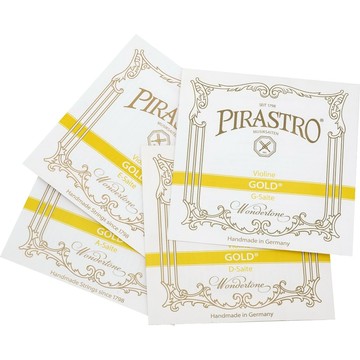 小叮噹的店- 小提琴弦 德國 PIRASTRO Gold 215021 鋼弦 套弦