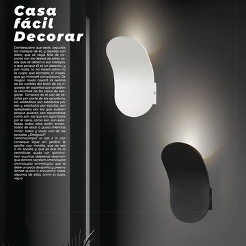 現代風LED6W鋁材烤漆黑/白色黃光壁燈18-63181、63182