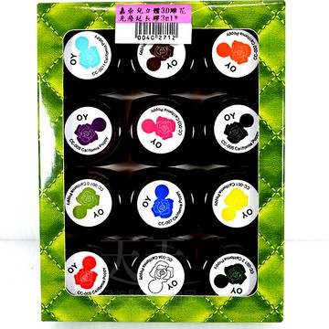 嘉奈兒 立體3D雕花光療延長膠3ml*12色 [40271] ::WOMAN HOUSE::