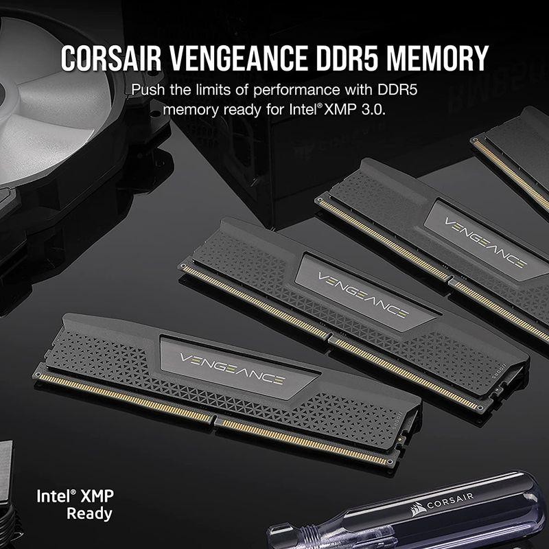 CORSAIR DDR5-5200MHz デスクトップPC用メモリ 32GB125V - PC周辺機器