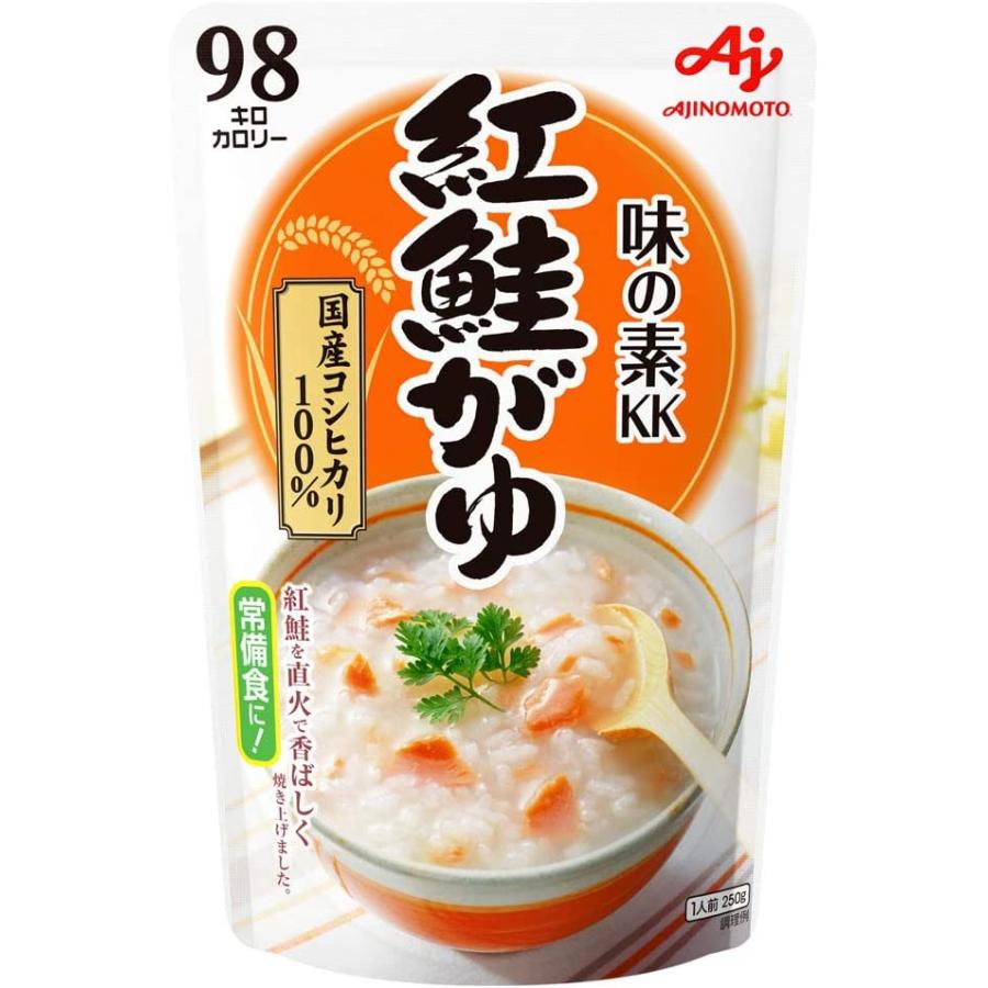 9個セット  味の素 紅鮭がゆ 250g