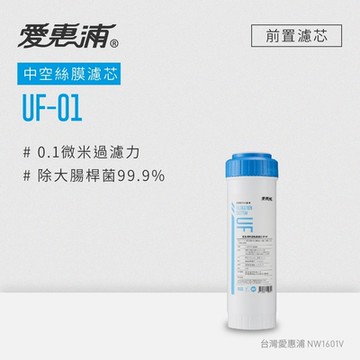 愛惠浦 公規10英吋中空絲膜濾芯1支 UF-01(DIY更換)