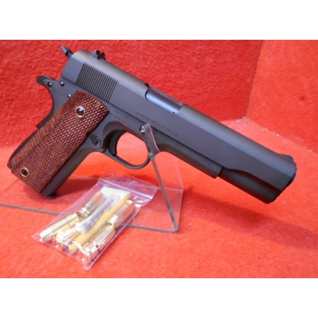 センターファイヤー　LINEショッピング　HW　COLTガバメントM1911A1　マルシン・モデルガン　フルチェッカー木製グリップ