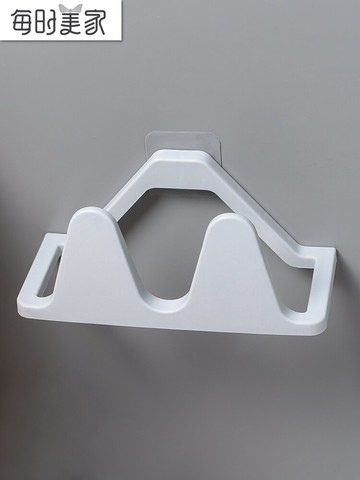 浴室拖鞋架掛鉤衛生間免打孔掛鞋瀝水置物架壁掛鍋蓋架鞋收納神器