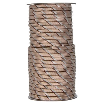 Forest Outdoor 群森戶外 高反光5mm 編織營繩  沙漠卡其  25m