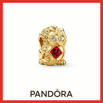 限量品✨【Pandora官方直營】中華瑞獸貔貅串飾 [客製化卡片]新年。生日。情人。祝福。朋友