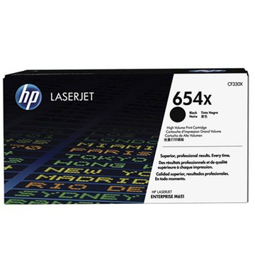 【領券滿額折200】  HP CF330X / 654X 黑色原廠高容量碳粉匣 適用CLJ M651