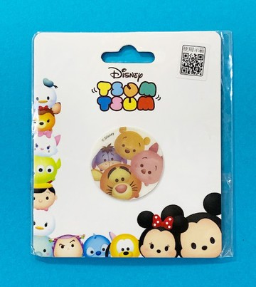 【震撼精品百貨】Winnie the Pooh 小熊維尼~魔力貼紙圓形~TSUM維尼#46178