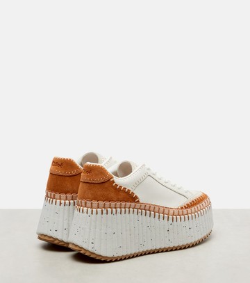 Chloé Leather platform sneakers
