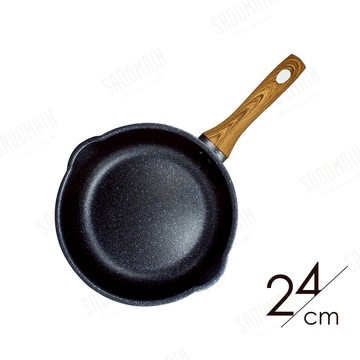 【仙德曼SADOMAIN】大理石七層不沾平底鍋(24cm) AG424