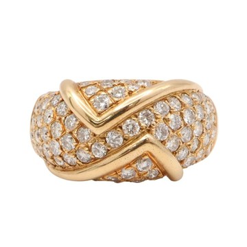 JEWELRY 無品牌珠寶 18K黃金 鑽石 戒指 二手精品 【二手名牌BRAND OFF】