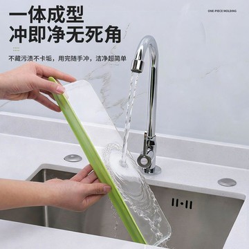 🚀99免運💥臺灣出貨💥廚房水槽擋水板吸盤式防濺水家用檯面加高加長洗手池防水擋板防濺