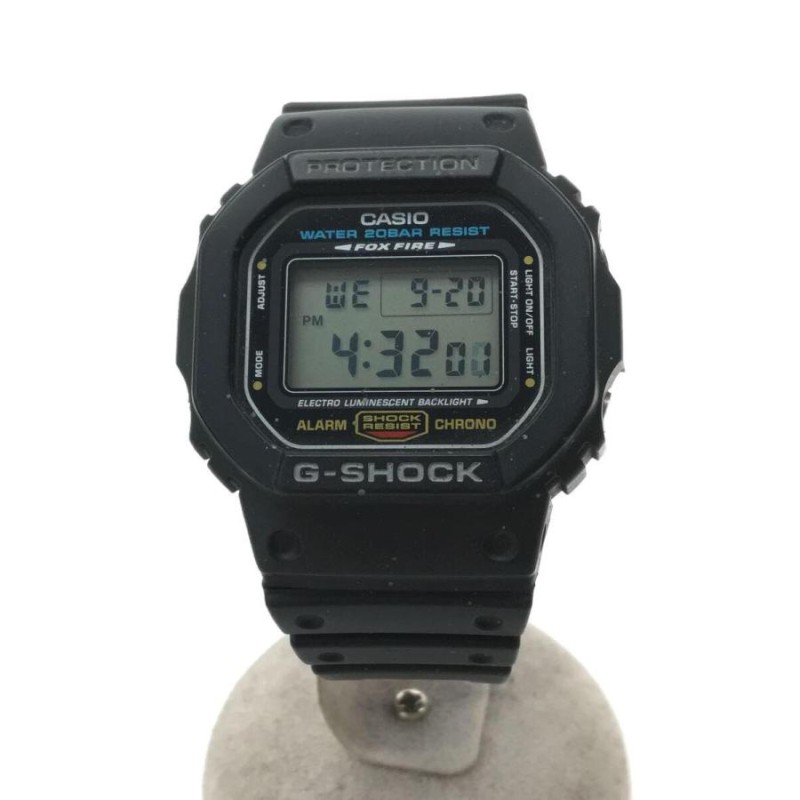 CASIO◆クォーツ腕時計・G-SHOCK/デジタル/ラバー/GRY