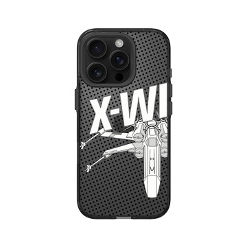 iPhone 16 Pro Clear (相機按鈕) 酷墨灰 - 迪士尼-星際大戰 Star Wars - POP X戰機 X-WI