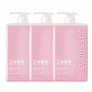 澡享 液態皂(秘徑花園)1000g*3入