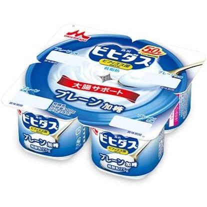 森永乳業 ビヒダス ヨーグルト プレーン加糖 75g x 4P