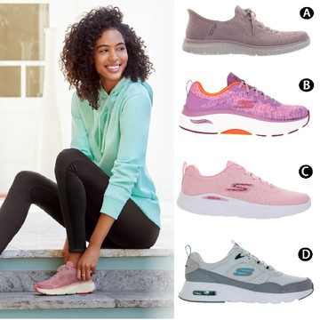 SKECHERS 女鞋 綁帶慢跑鞋/健走鞋 (任選多款)