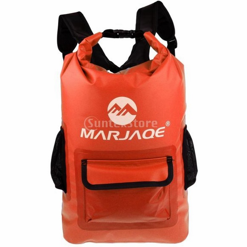 調節可能 通気性 22l 防水 ドライバックパック リュック サック カヤック カヌー ボート サーフィン バッグ 全4色 オレンジ 通販 Lineポイント最大0 5 Get Lineショッピング