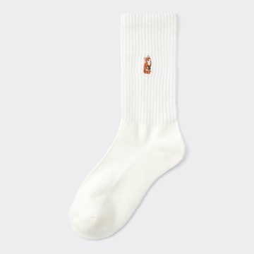 STYLE-HEAT毛巾襪(刺繡)