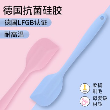 日本硅膠刮刀烘焙家用廚房耐高溫油刷套裝一體式奶油抹刀鏟子工具