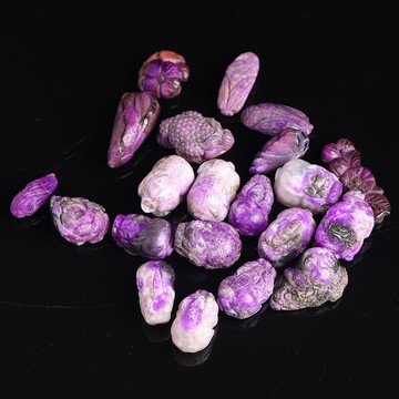 親寶水晶天然皇家紫舒俱來吊墜女男款多元素共生蘇紀石飾品福利款