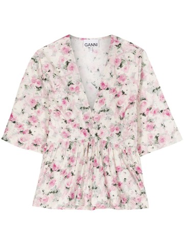 Blusa a fiori-38