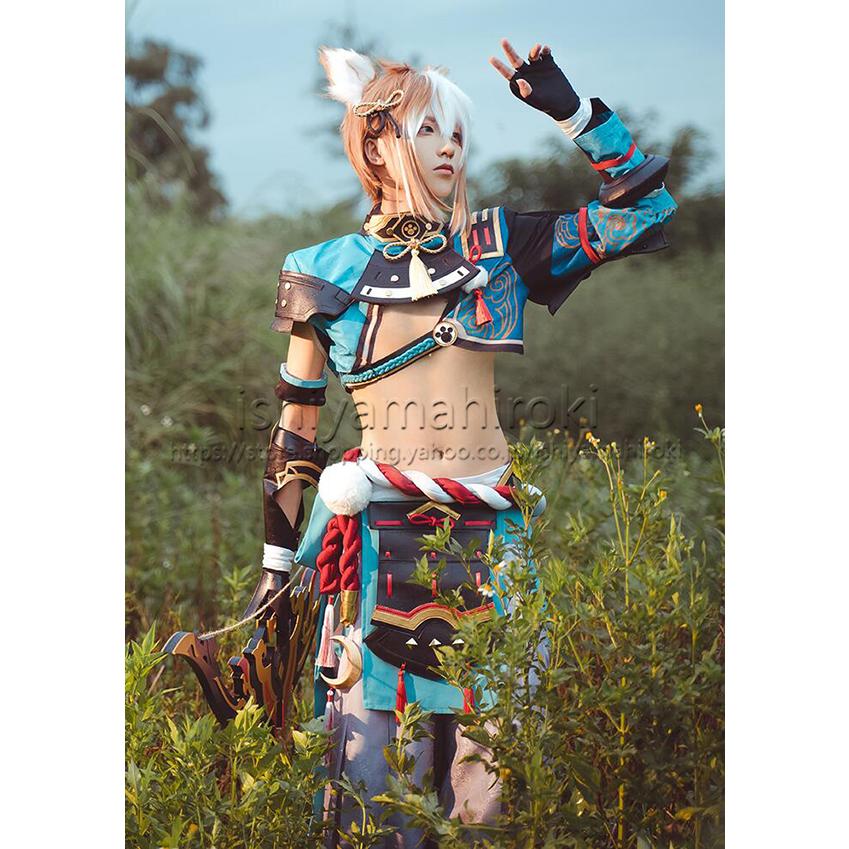 原神 げんしん 風 ゴロー（Gorou）コスプレ衣裝 cosplayコスチューム