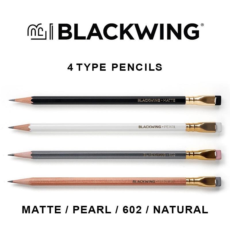 BLACKWING 鉛筆 単品 MATTE / PEARL / 602 / NATURAL 鉛筆 硬度 4B 2B