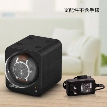 BOXY Fancy Brick 機械錶自動上鍊盒-皮革黑