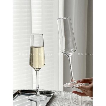 里白甜酒小時代香檳杯微醺雞尾酒起泡高腳杯玻璃紅酒果酒杯子家用