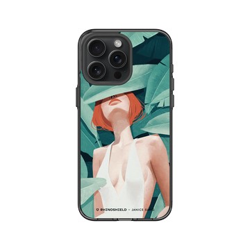 iPhone 15 Pro Max Clear 酷墨灰 - Janice Sung - Orange 橘