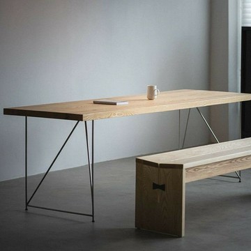 公司貨 可開票 免運 實木電腦桌餐桌小戶型餐桌寫字桌兒童學習桌書法桌臺式電腦桌定制